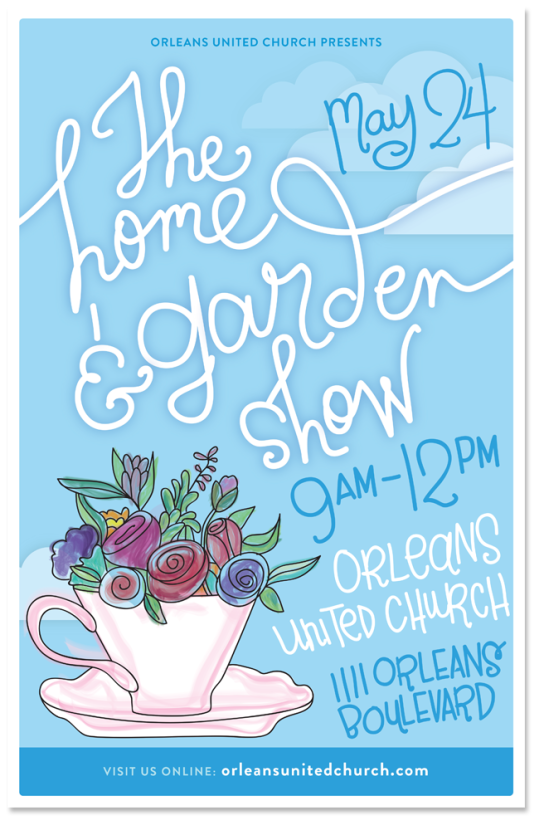 OUC home & garden show |  poster